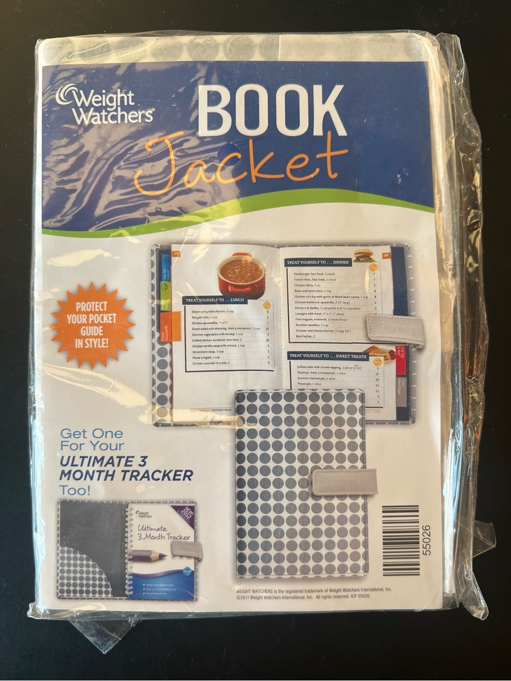 Weight Watchers Polka Dot Pocket Guide or 3 Month Tracker Cover RARE